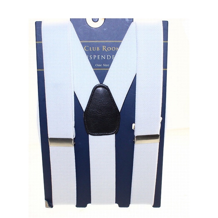 Nwt Suspenders Club Room Brand In Black And White 8184